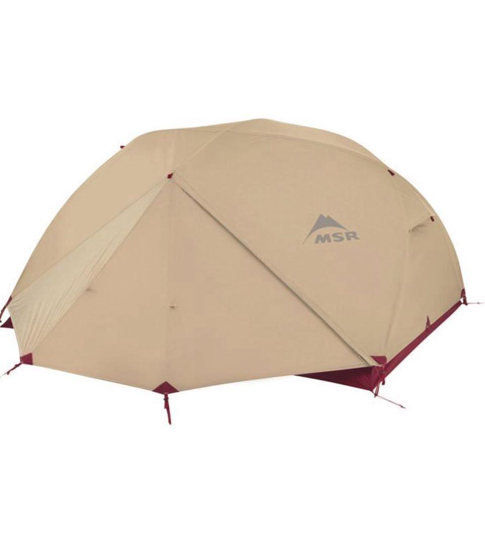 ★MSR エリクサー3 フットプリント付き★新品同様★