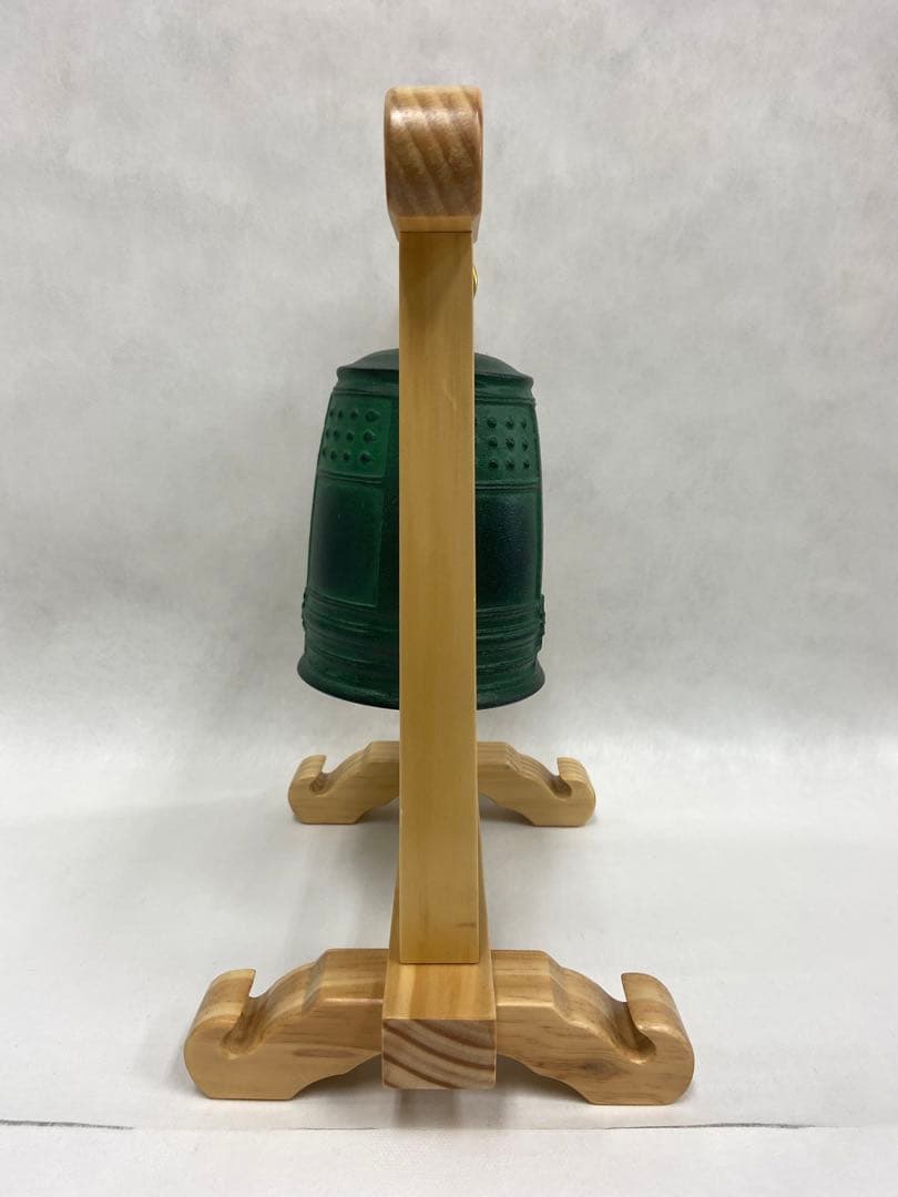 3.5寸鐘　木枠・撞木付き　癒しの鐘