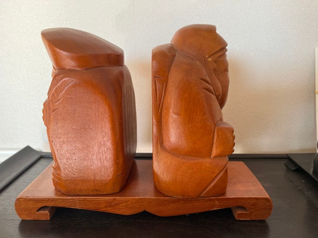 木製福の神像 2体セット