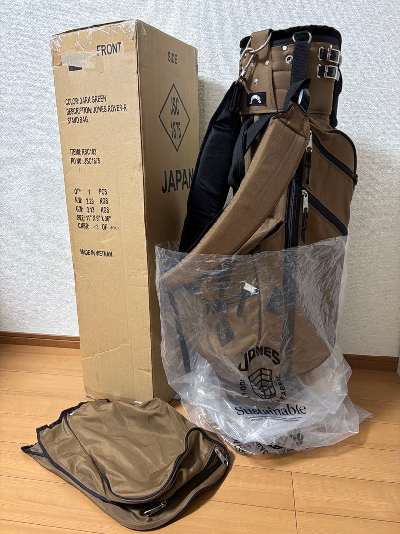 JONES ジョーンズ ゴルフスタンドバッグ キャディバッグ 希少カラー