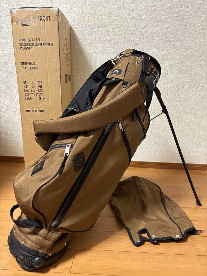 JONES ジョーンズ ゴルフスタンドバッグ キャディバッグ 希少カラー