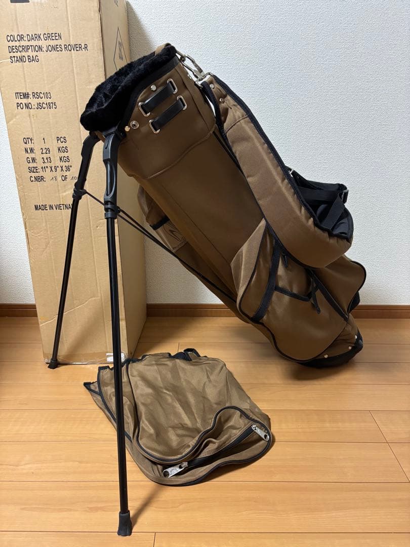 JONES ジョーンズ ゴルフスタンドバッグ キャディバッグ 希少カラー