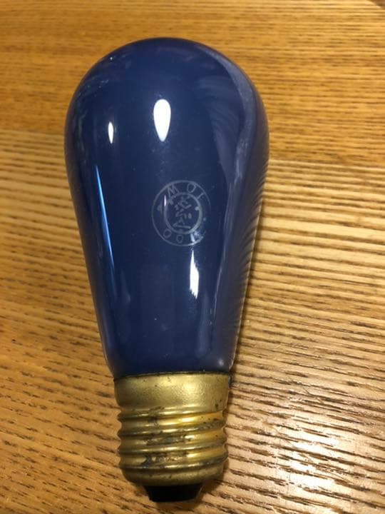 戦争中　燈火管制用電球　マツダ　昭和レトロ