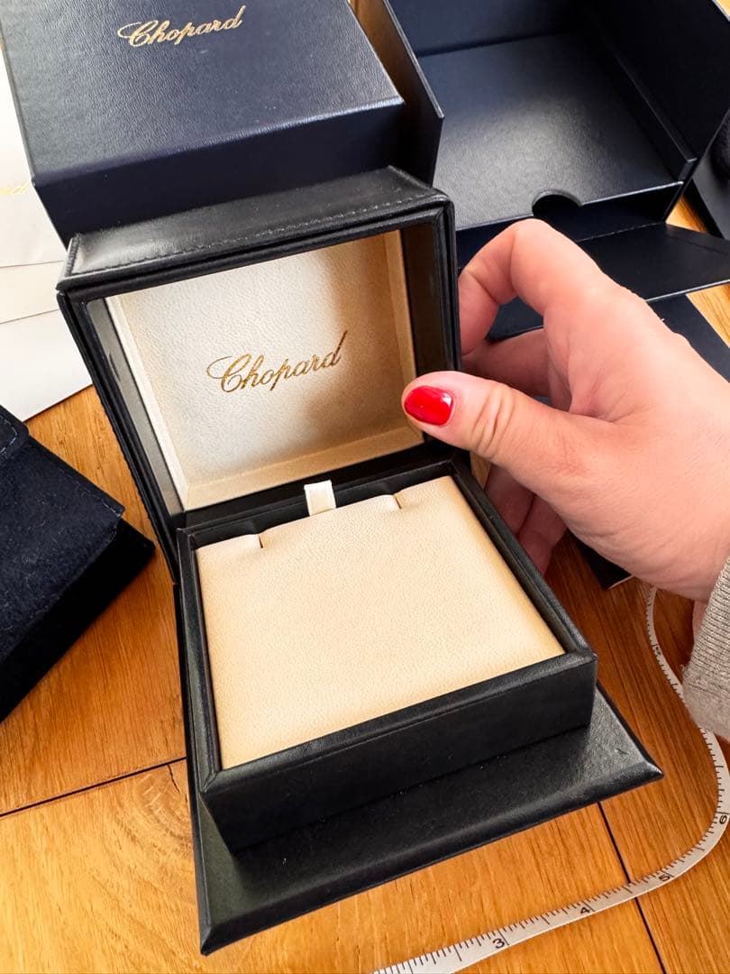 ショパール ジュエリーケース 時計空箱 アクセサリー入れ 旅行携帯用 ギフト袋