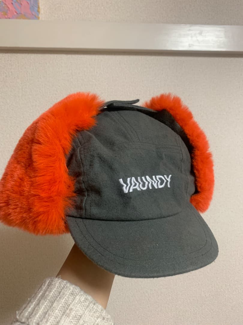 Vaundy Logo Flight Cap [Gray] ロゴフライトキャップ