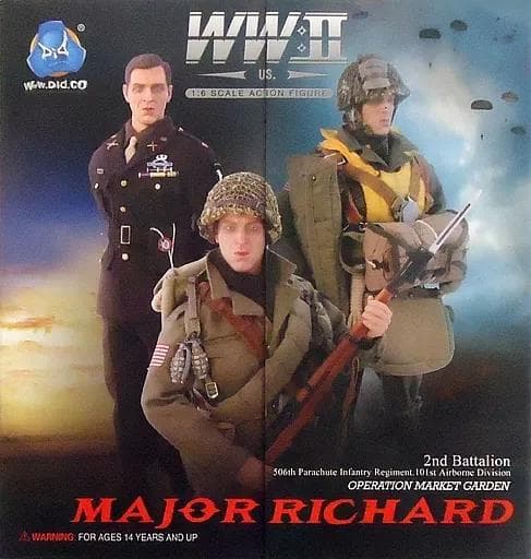 第506空挺歩兵連隊第101空挺師団 リチャード少佐 1/6スケール フィギュア