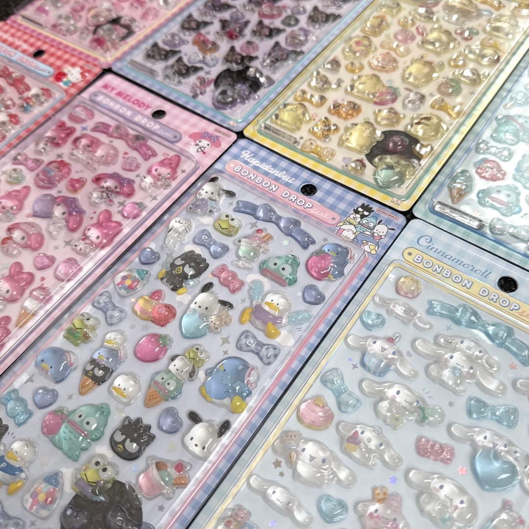 正規品　ボンボンドロップシール　第二弾　コンプリート　全8種　サンリオ