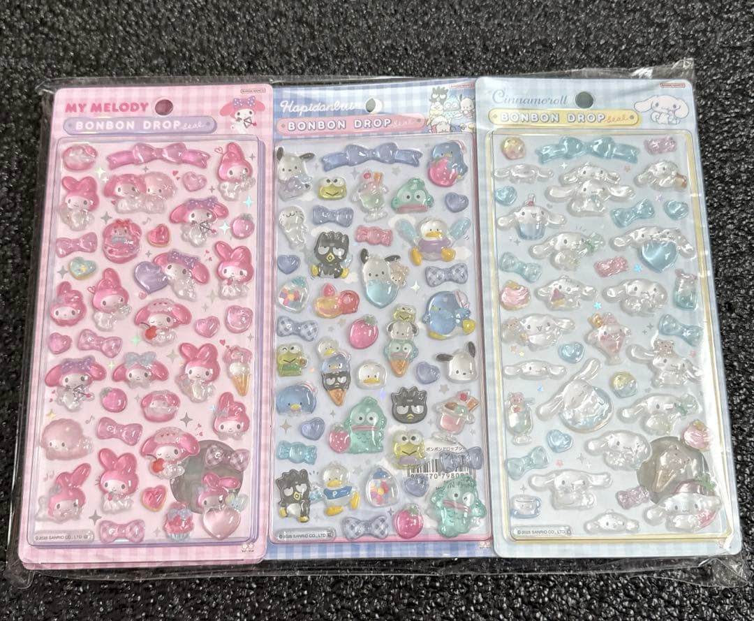 正規品　ボンボンドロップシール　第二弾　コンプリート　全8種　サンリオ