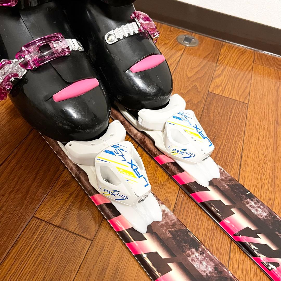 4点セット　送料無料■Hart■子供用スキーセット130/25