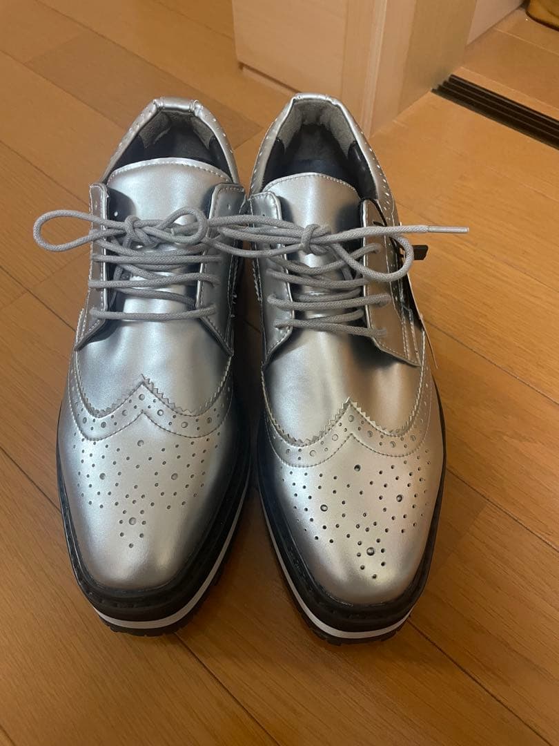 セントアンドリュース厚底スパイクレスゴルフシューズ レディース23.5-24cm