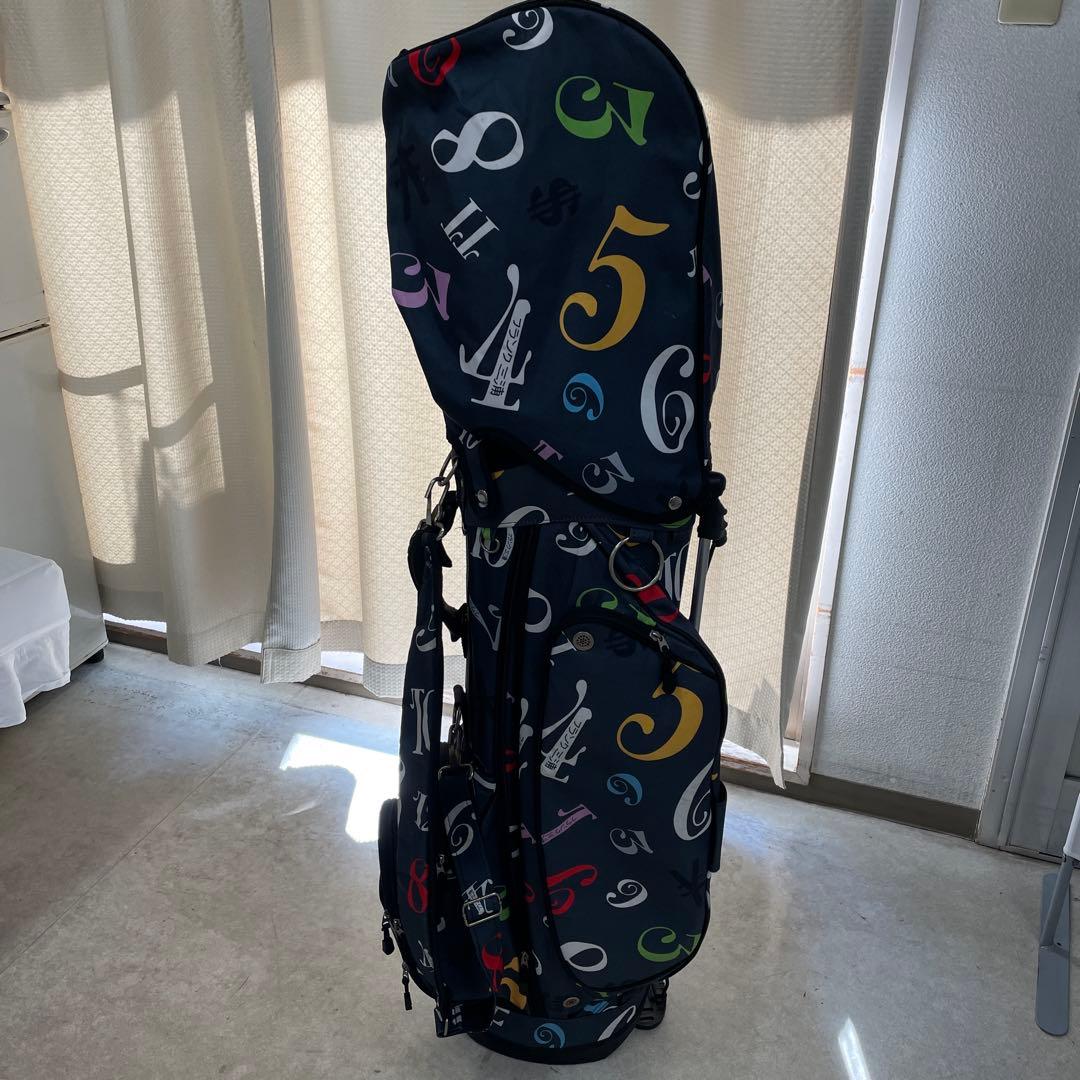 フランク三浦　ゴルフバッグ スタンドタイプ　中古