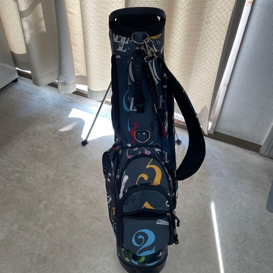 フランク三浦　ゴルフバッグ スタンドタイプ　中古