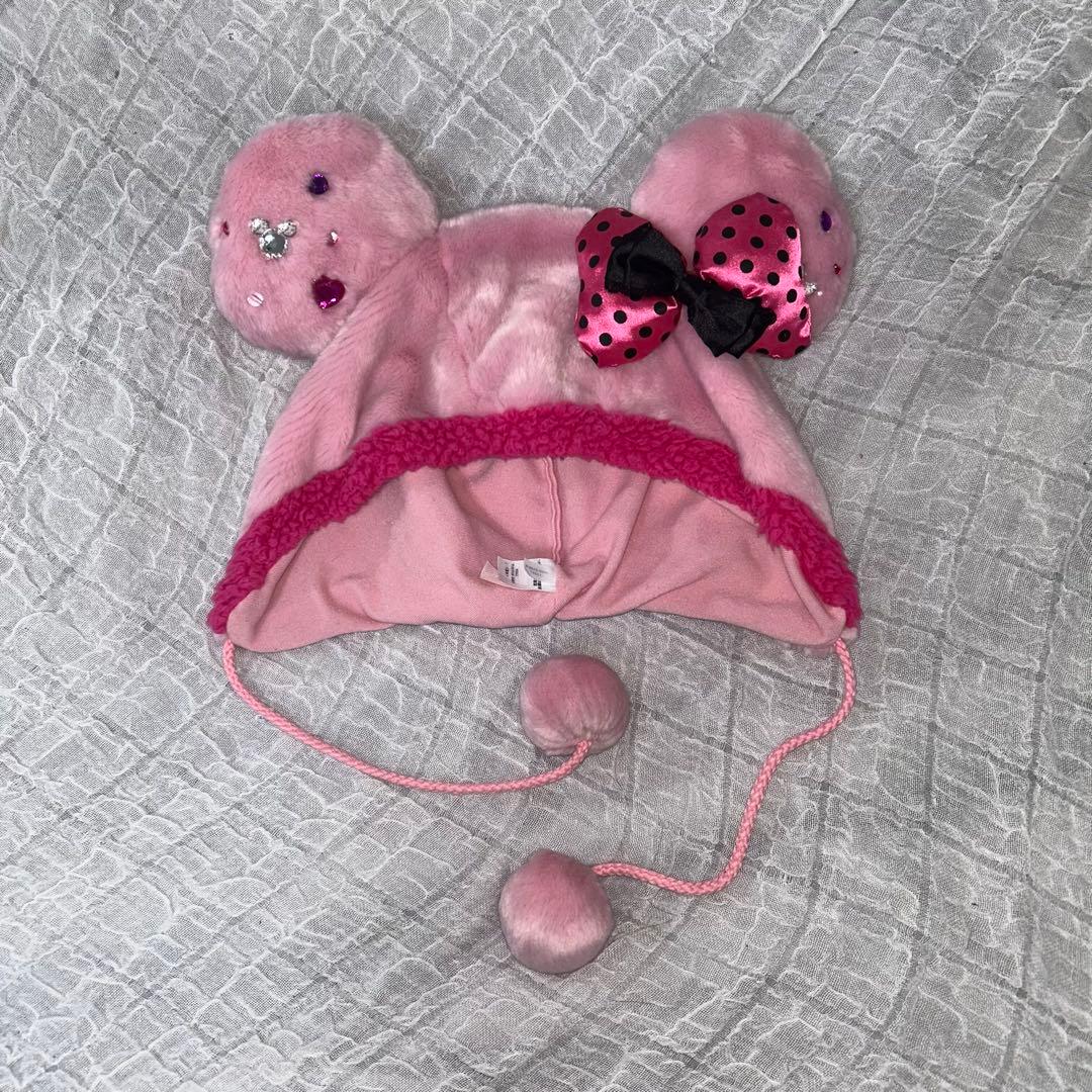 ミニー　ピンク　ファンキャップ