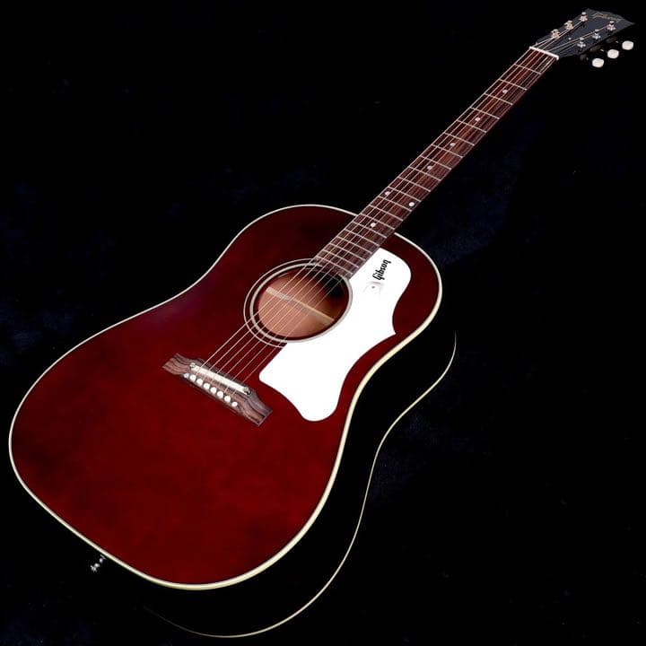 27%off【9月限定値下げ】ギブソンj-45 1960s ワインレッドカラー