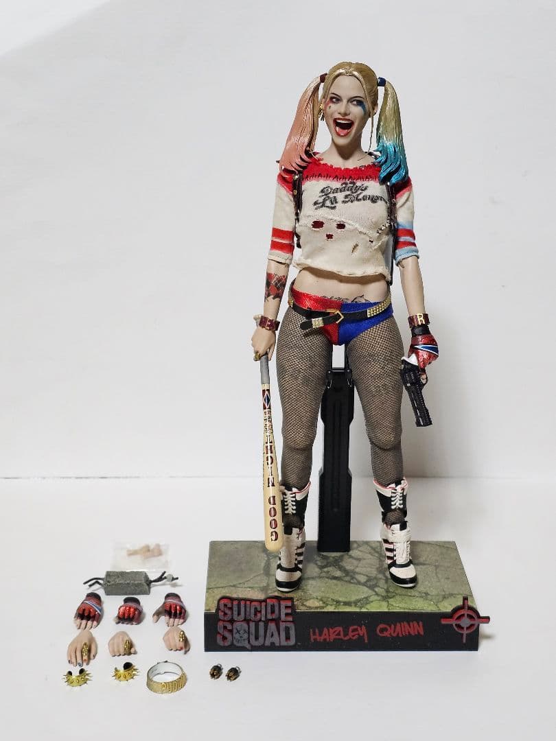 ハーレイ・クイン 1/6スケール ホットトイズ スーサイド・スクワッド 欠品あり