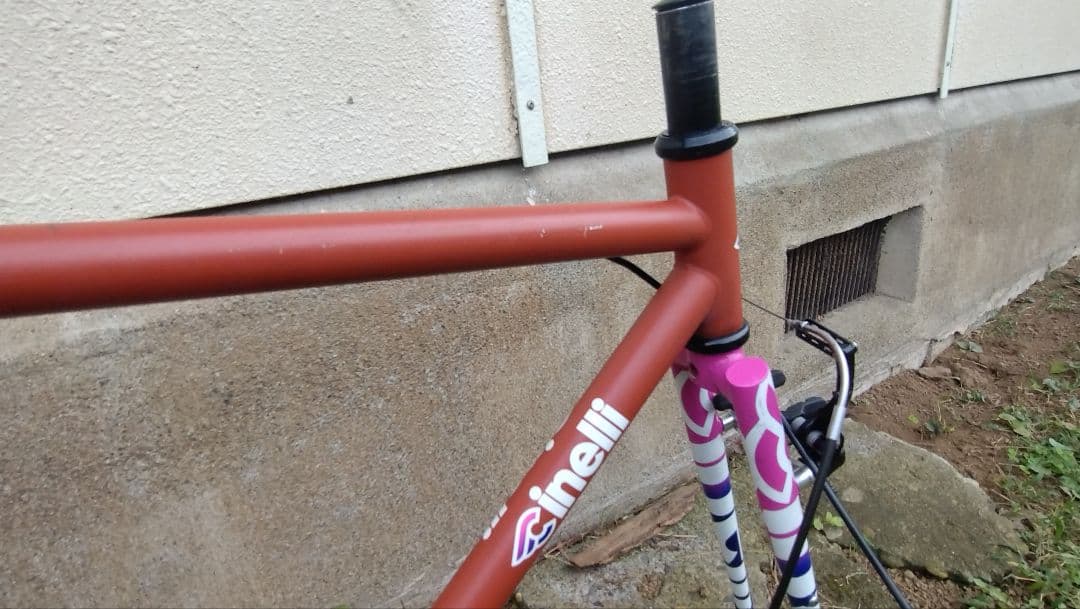 cinelli tutto Mサイズ ピストフレーム　ブレーキ付属