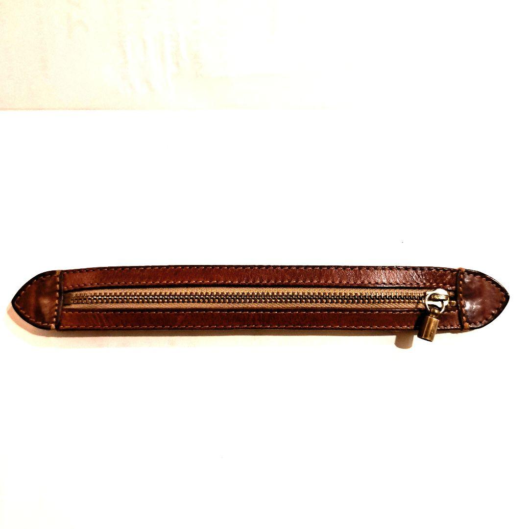 Felisi　フェリージ　ナイロン×レザー 筆箱　ペンケース　フリンジなし