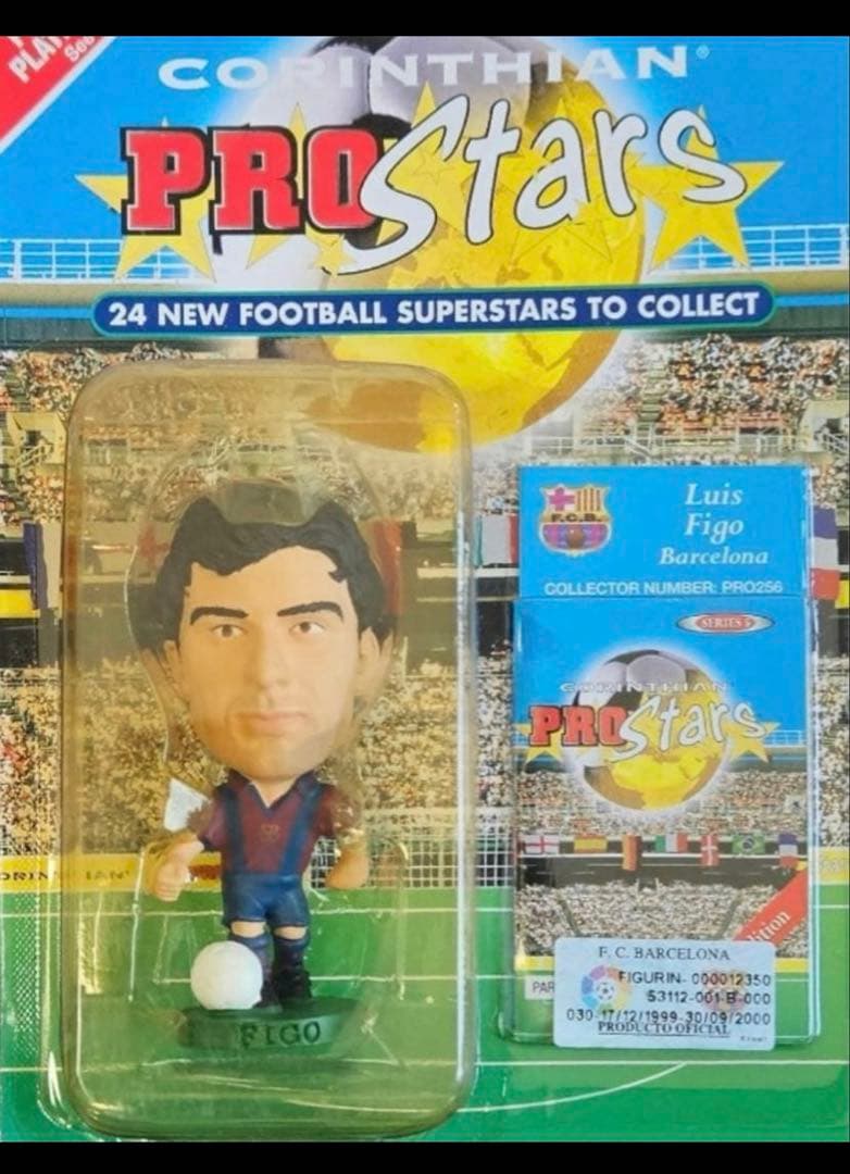 希少【コリンシアン　プロスターズ】フィーゴ　バルセロナ　ホーム　未開封