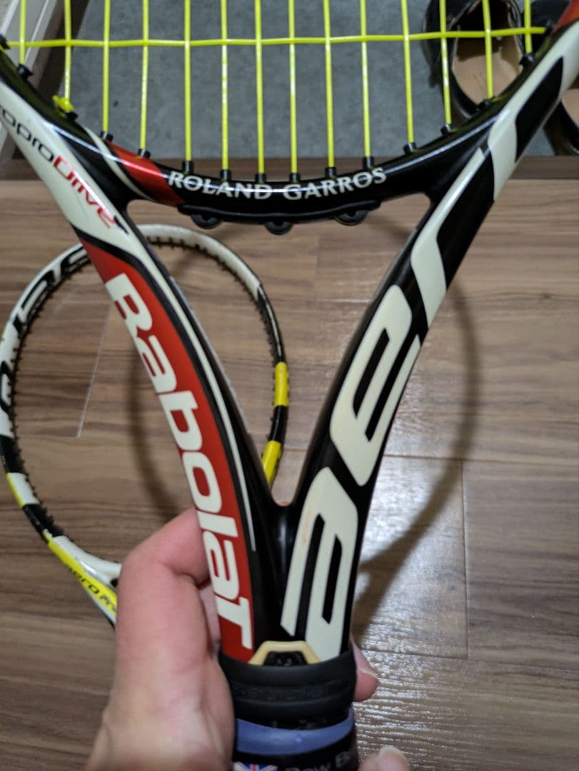 Babolat Aero drive Roland Garros盤 通常盤セット