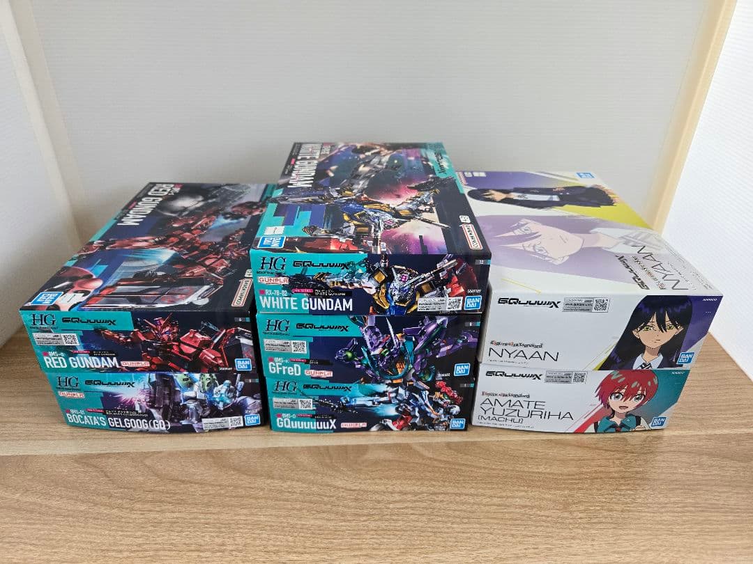 HG ジークアクス プラモデル 7個