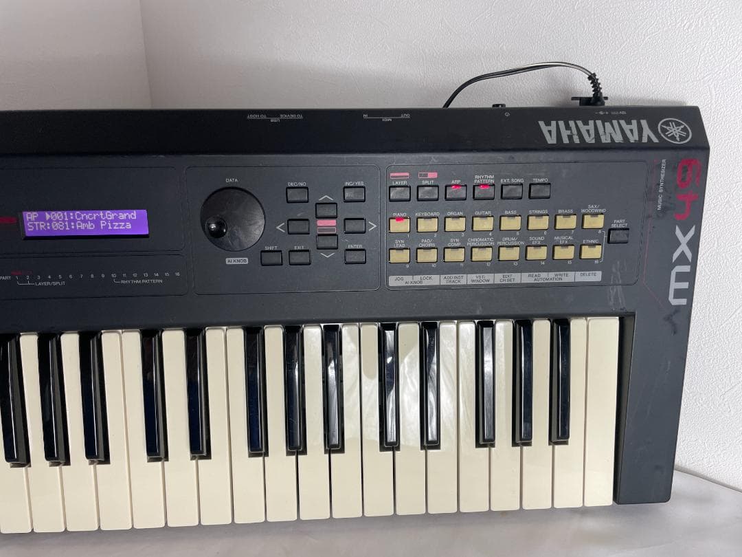 YAMAHA MX49 シンセサイザー ワークステーション ②
