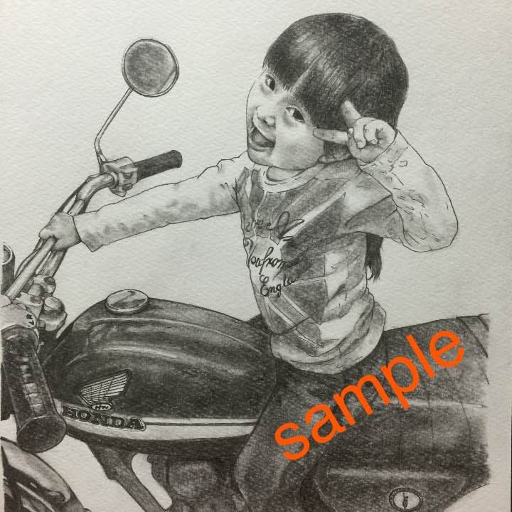 似顔絵☆8月のオーダーご予約