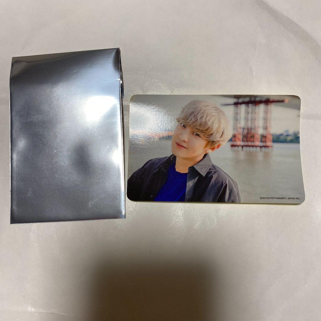 exo チャニョル　フォトステッカー　fc chanyeol japan トレカ