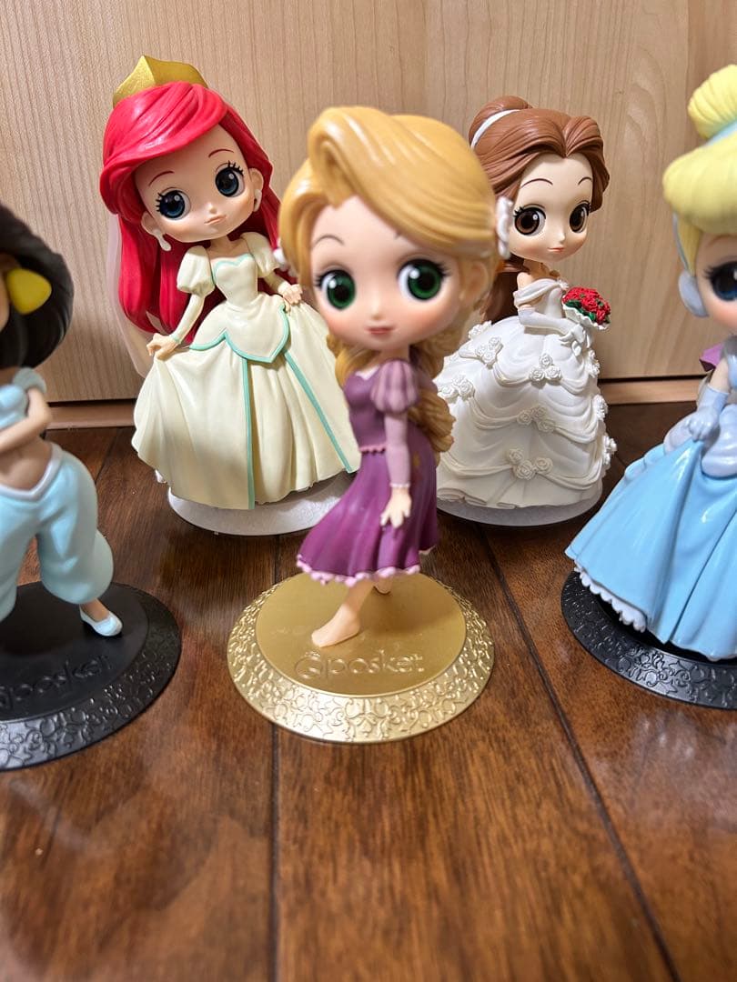 Qposket ディズニープリンセス　7体セット