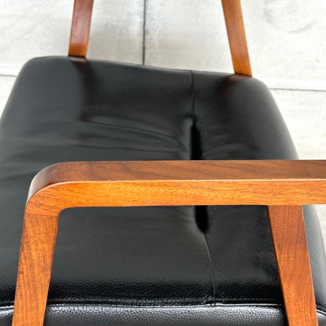 ✦ 廃盤モデル✦シギヤマ家具 CITY LD CHAIR 岩倉榮利デザイン 本革