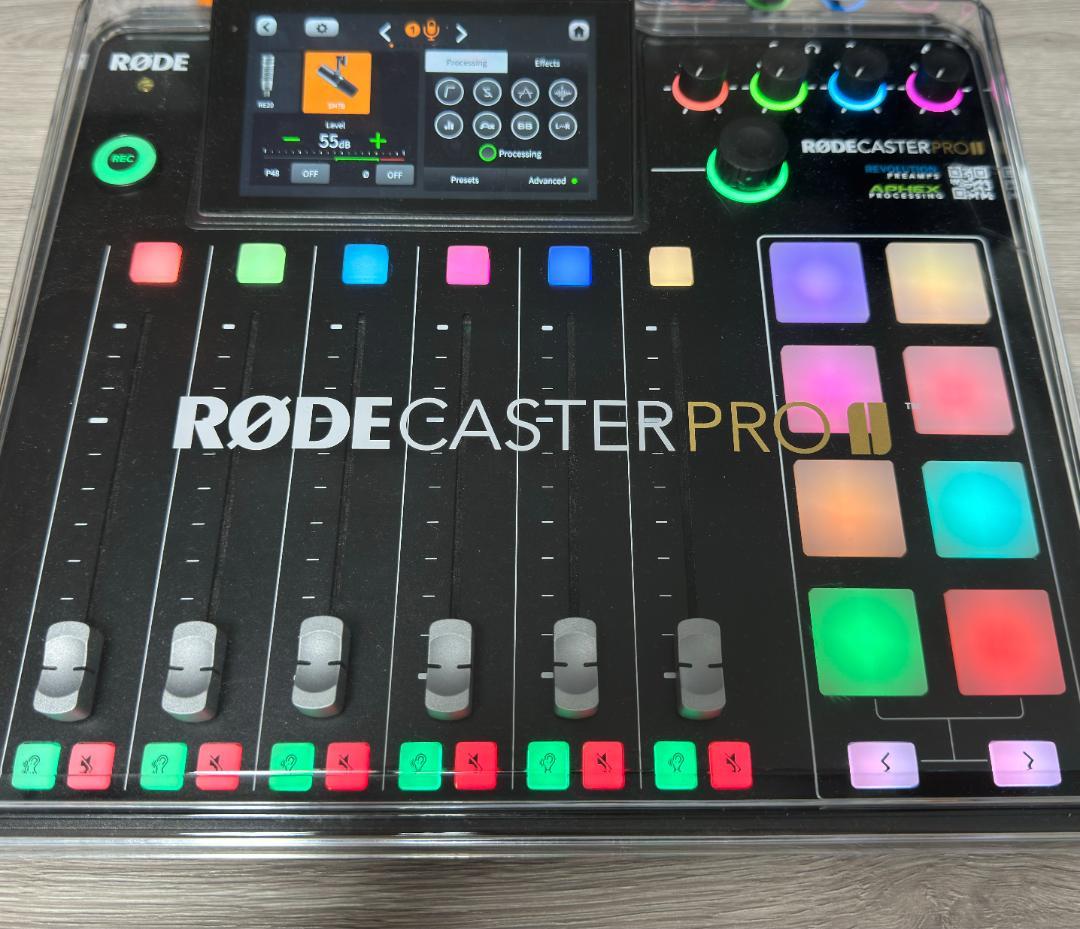 RODECaster Pro II ＋ 純正ハードカバー