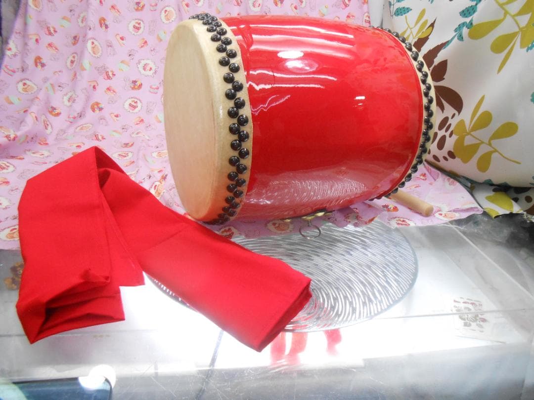 (送料無料)13.500円　N小太鼓24cm 子供用小太鼓撥サージ付き