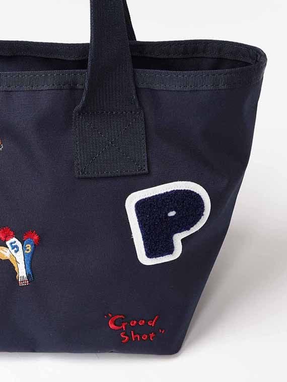 ワッペン　完売モデル　パパス＋　ゴルフ　カートバック　新品　ベージュ