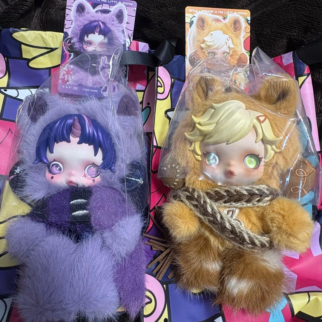 キーホルダー・アクリルキーホルダー SKULLPANDA My Little pony