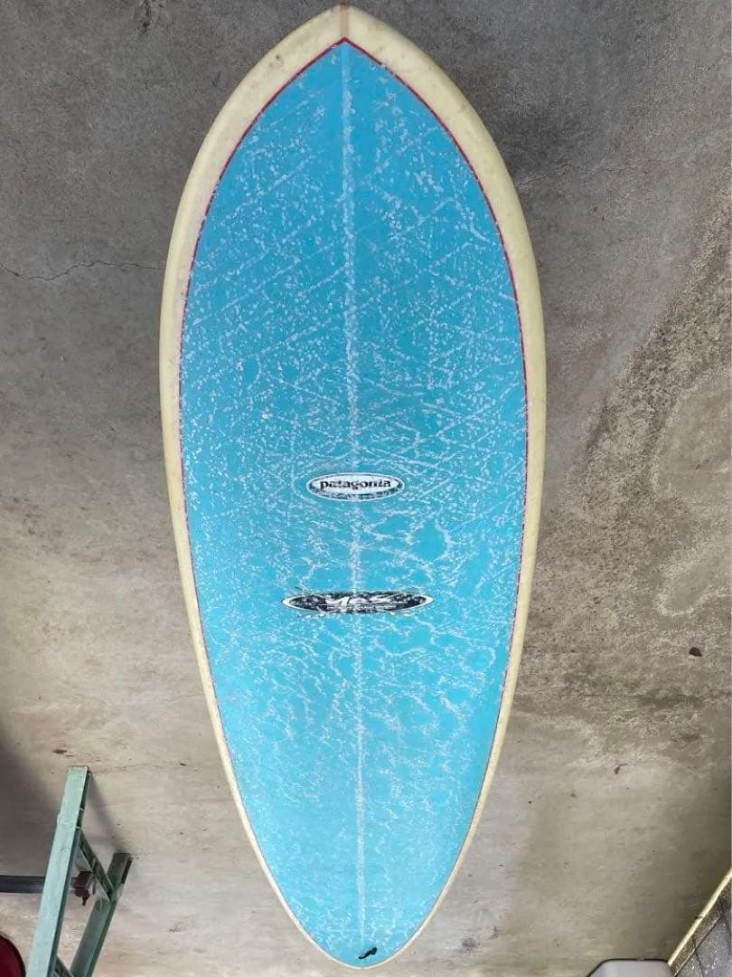 YASサーフボード　7.7f ミッドレングス　鈴木康弘　モス　ウェーブライオン