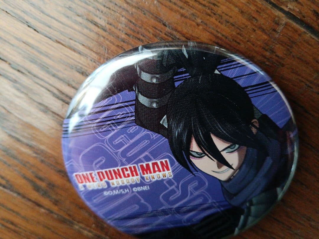 ワンパンマン 音速のソニック 缶バッジ