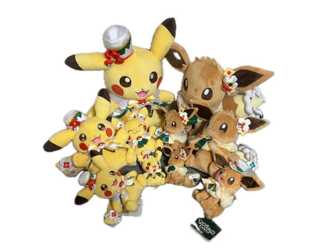 【日本限定】ポケパークカントー ピカブイ カーニバル 10点コンプ