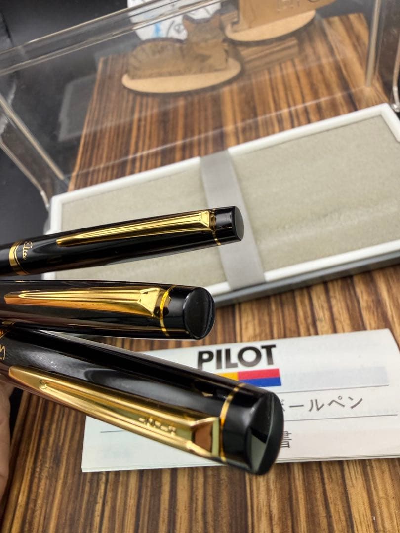 レア Pilot エリート 万年筆 ボールペン シャーペン セット