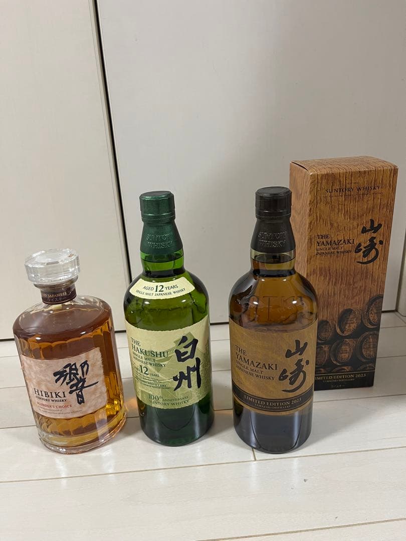 m*n様 豪華ウイスキーセット！山崎2023 白州12年　100年アニバーサリー
