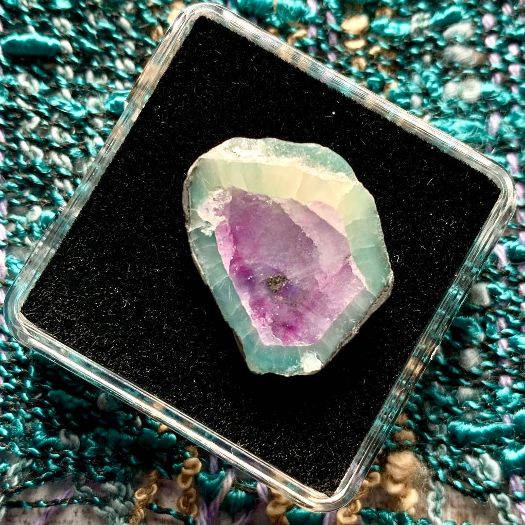 珍品！カシミールサファイアスライスb