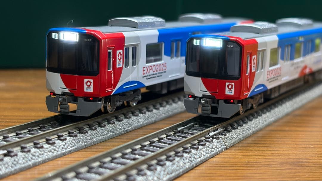 グリーンマックス 近鉄 5820系 大阪線 万博 ラッピング 編成 6両セット