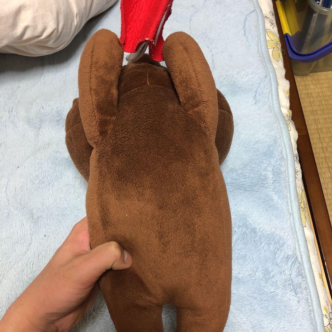 ブラウンのぬいぐるみ