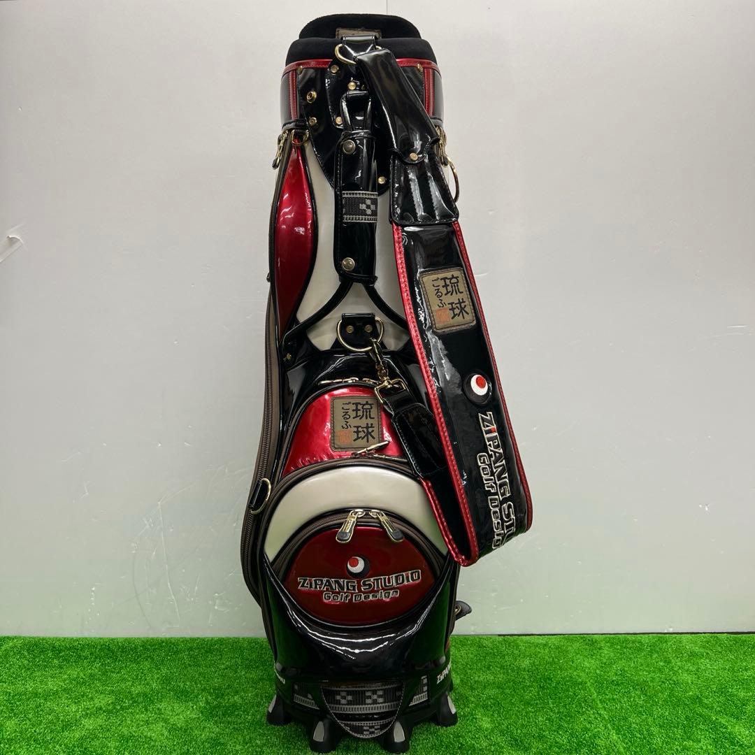 ジパングスタジオ　8インチ　琉球ごるふ　ゴルフバック　メンズ