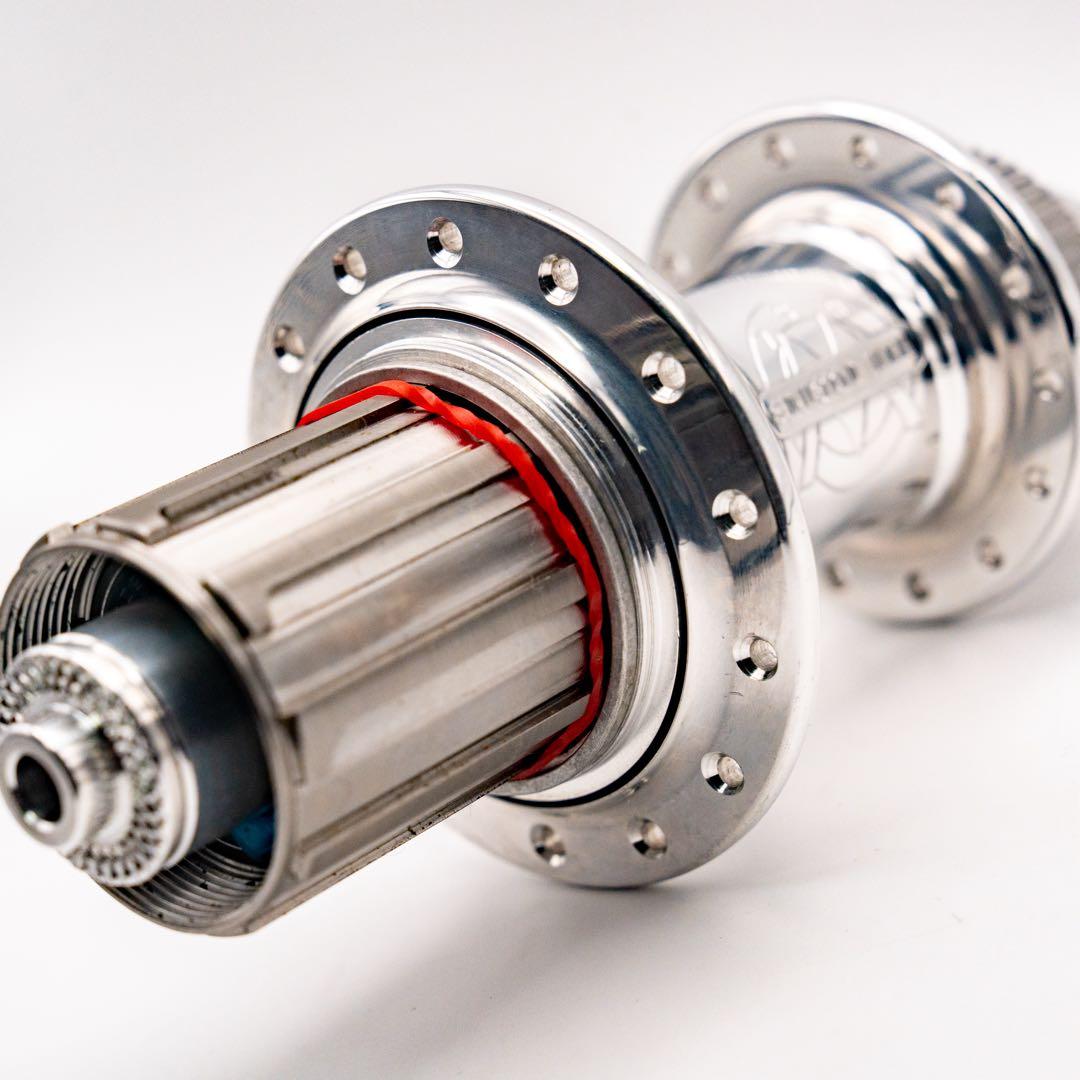 WHITE INDUSTRIES CLD 前後ハブ28H シマノHGポリッシュ