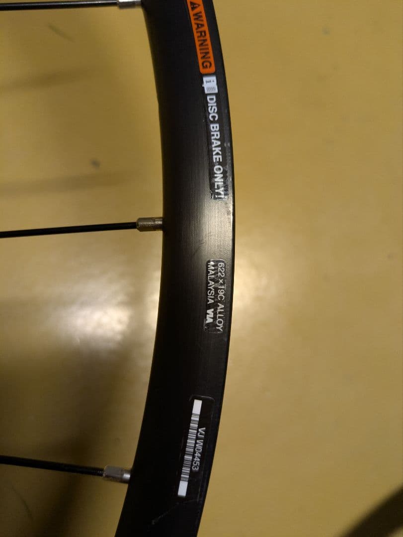 シマノ製 ロードバイク用ホイール　RS171