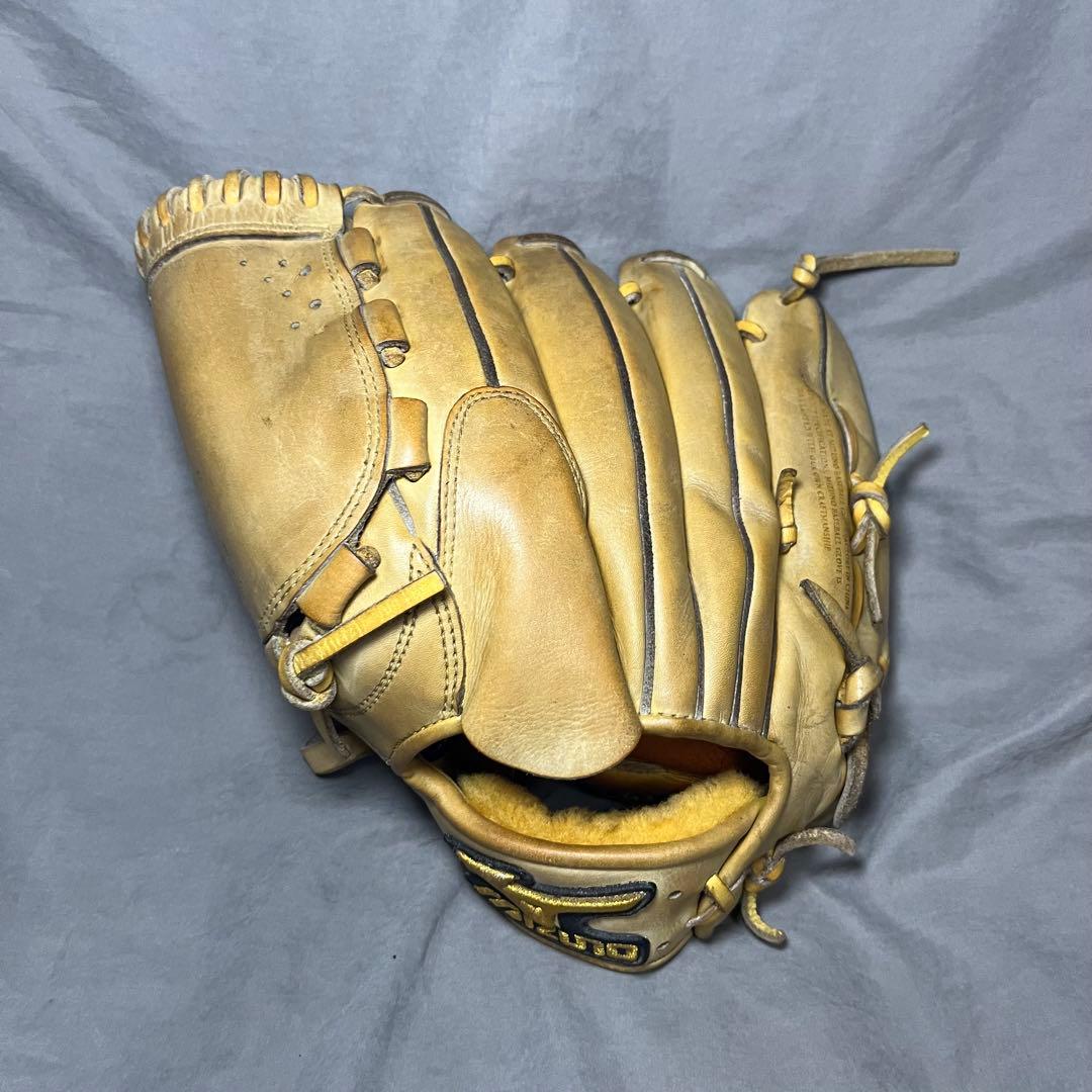 ミズノプロ　硬式投手用グラブ　旧タグラベル　左投げ用　左利き