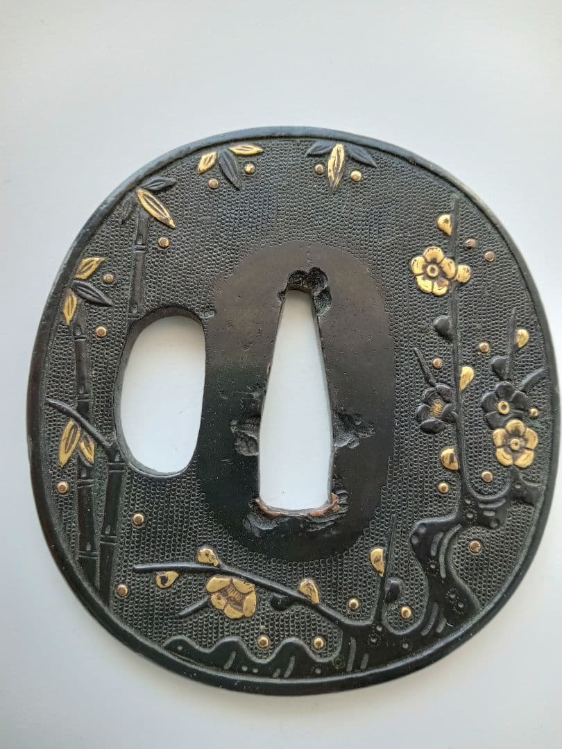 鐔（鍔）　古金工　桃山時代