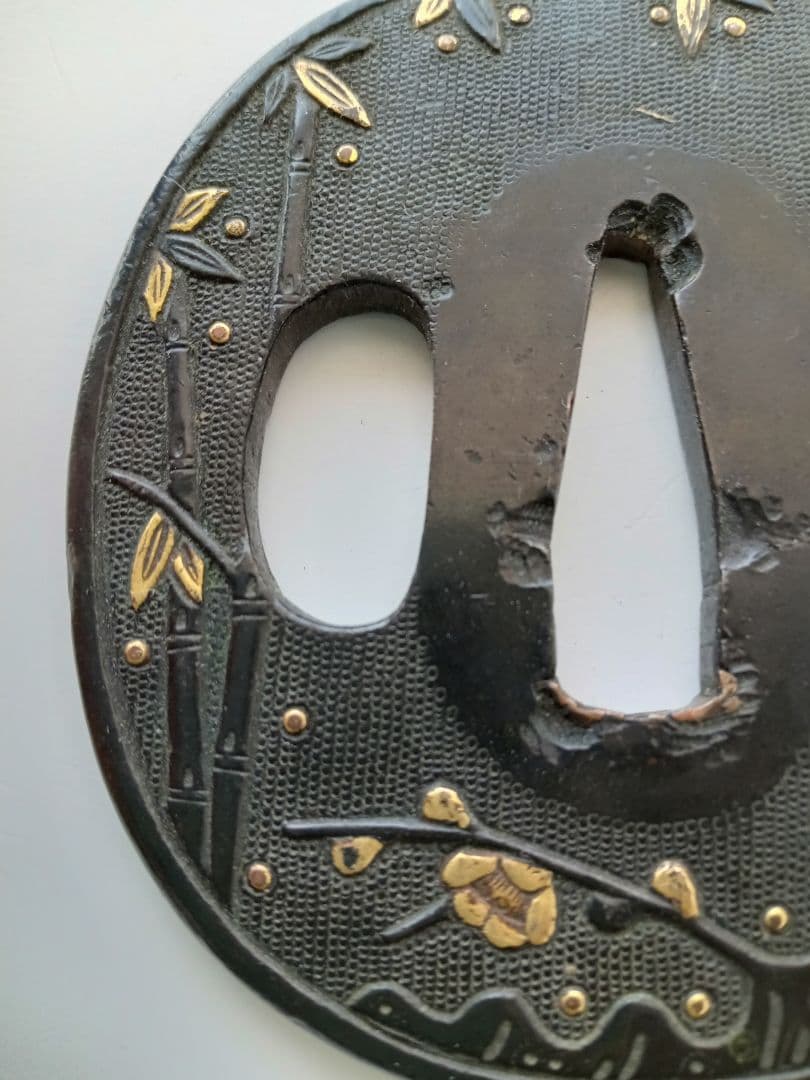 鐔（鍔）　古金工　桃山時代