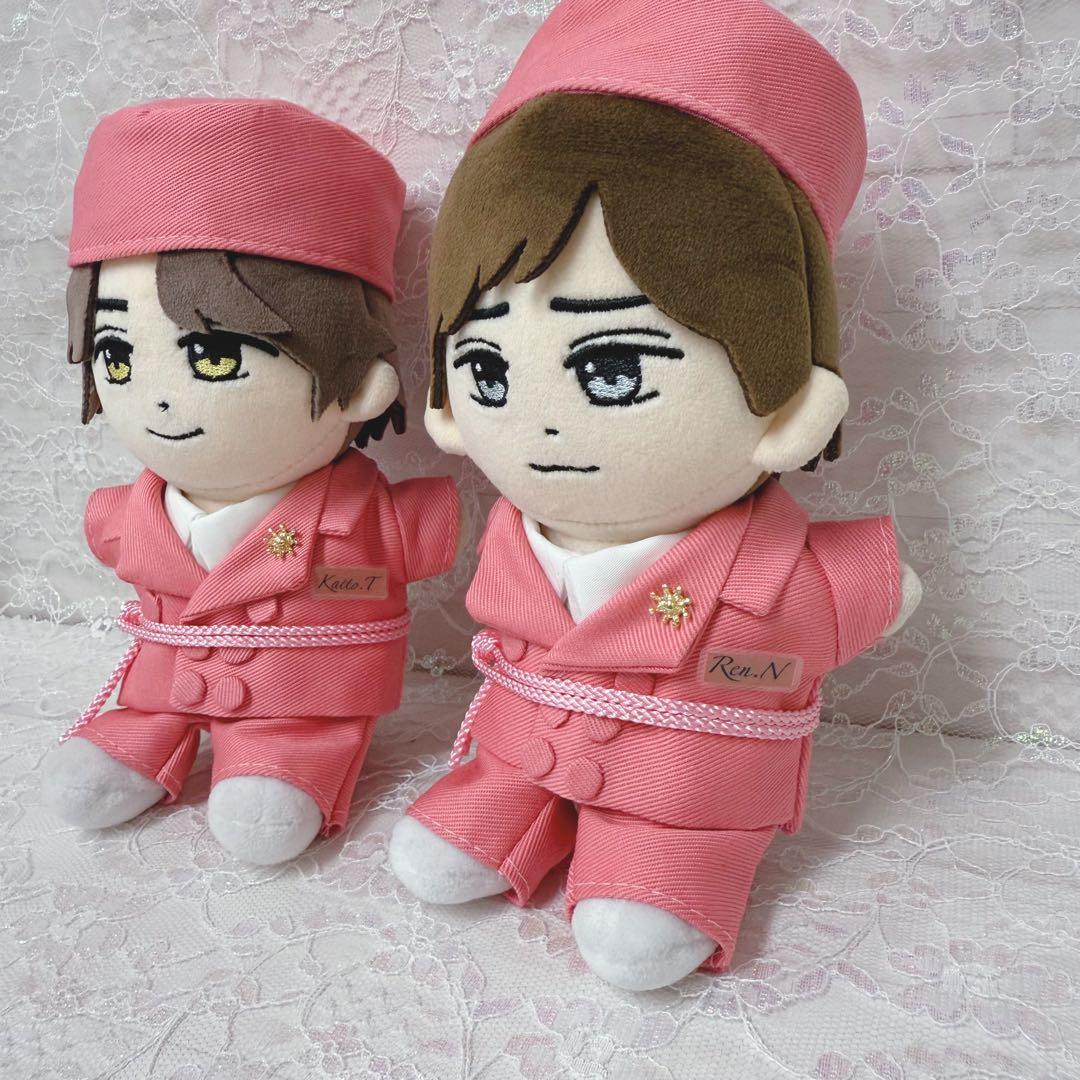 りか様　はぴぬい　ぬい服　キンプリ　STARRING 郵便屋さんコーデ