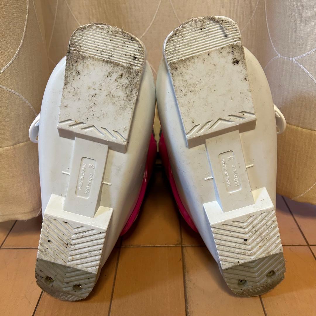 ◇美品◇ PURECONSCIOUS 110cm ブーツ　23cm キッズスキー