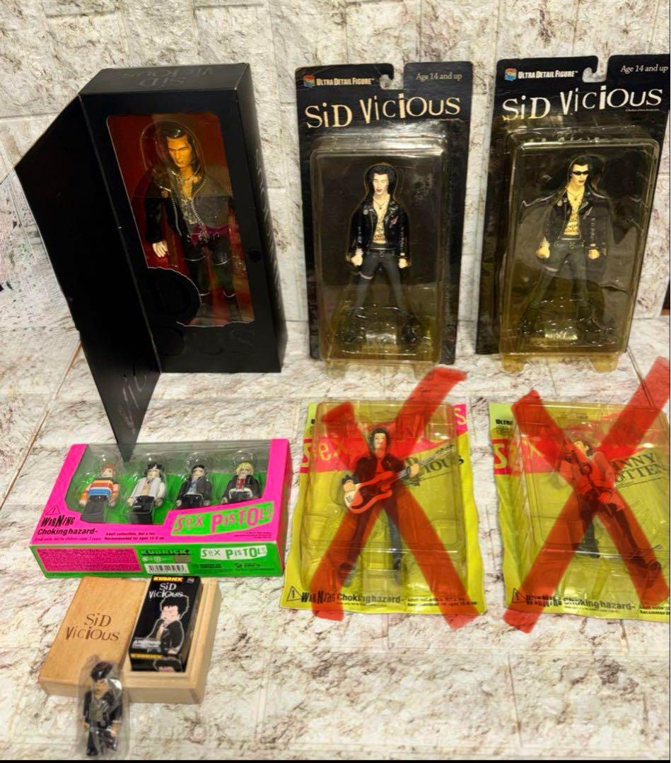 コレクション放出！SEX PISTOLS フィギュア5種セット　絶版品